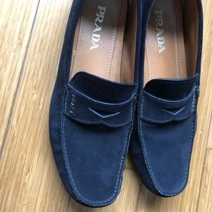 Men Prada shoes with original box